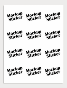 Stickervel A4 – Volledig Personaliseerbaar