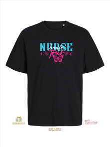 Nurse Tour T-shirt Oversized – "Some Days I Rock It"}  Nurse Tour T-shirt Oversized – "Some Days I Rock It"