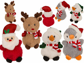 Kerstknuffel – Schattige Wintervriendjes (15 cm)} Kerstknuffel – Schattige Wintervriendjes (15 cm)