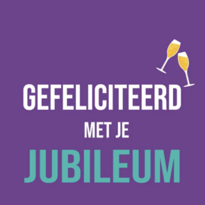 Gefeliciteerd met je jubileum - NY
