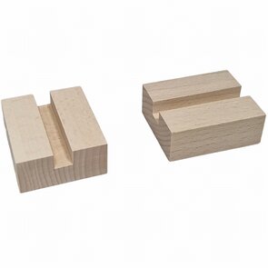 Tegelhouder Beukenhout – Compacte Standaard