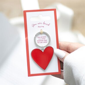 Heart to Heart Sleutelhanger – You Are Loved Hart