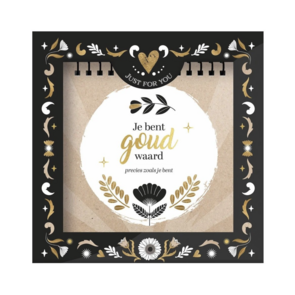 Just for You Tafelkalender – Je Bent Goud Waard